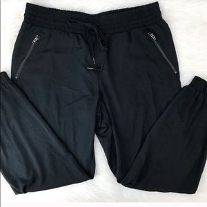 cute crop black pants